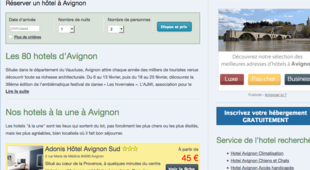 Hotel Avignon - le guide pratique