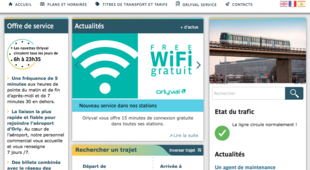 Orlyval - liaison entre Orly et Paris