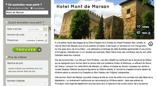 Hôtels à Mont-de-Marsan