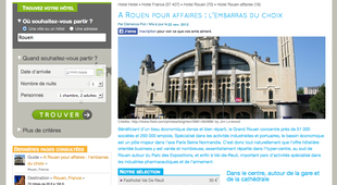 Guide des hôtels de Rouen pour affaires