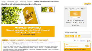 Première Classe Grenoble Nord - Moirans