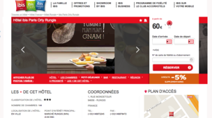 Hôtel ibis Paris Orly Rungis