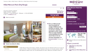 Hôtel Mercure Paris Orly Rungis