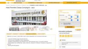 Première Classe Compiegne - Jaux