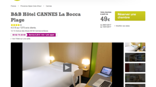 B&B Hôtel CANNES La Bocca Plage