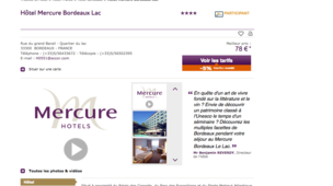 Mercure Bordeaux Le Lac
