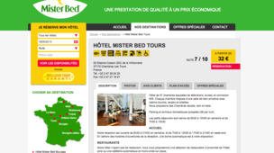 Mister Bed Chambray Les Tours
