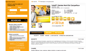 hotelF1 Nantes Nord Est Carquefou