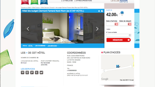 Hôtel ibis budget Clermont Ferrand Nord Riom (ex ETAP HOTEL)