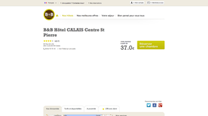 B&B Hôtel Calais St Pierre