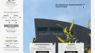 Brit Hotel Atalante Beaulieu