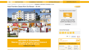 Première Classe Mont de Marsan - Saint-Avit