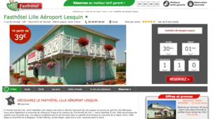 Fasthôtel Lille Aéroport Lesquin