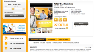 hotelF1 Le Mans Nord
