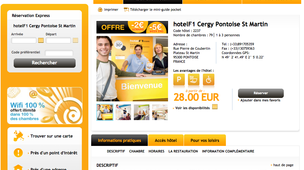 hotelF1 Cergy Pontoise St Martin