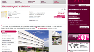 Mercure Angers Lac de Maine