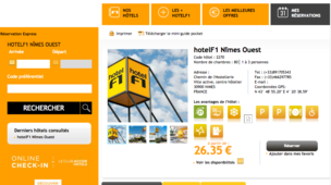 hotelF1 Nîmes Ouest