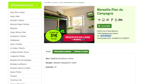 Lemon Hotel Marseille Plan de Campagne