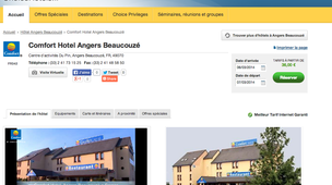 Comfort Hotel Angers Beaucouzé