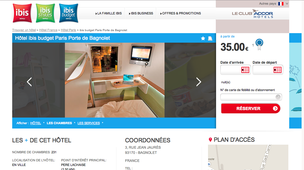 Hôtel ibis budget Paris Porte de Bagnolet
