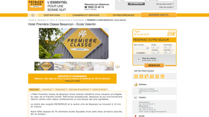 Hotel Première Classe Besancon - Ecole Valentin