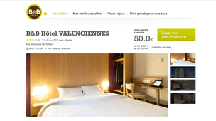 B&B Hôtel Valenciennes 
