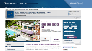 Hôtel Novotel Valenciennes Aerodrome