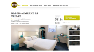 B&B Hotel Marne la Vallée 